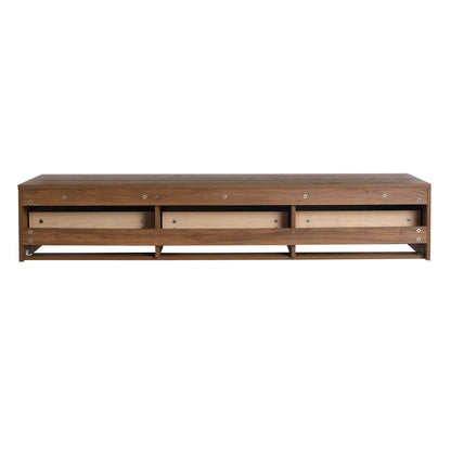 Modern Minimalist Bathroom Cabinet With Soft Close Drawers And Floating Mounting Design