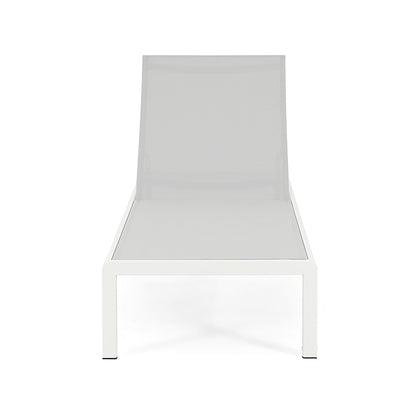 Outdoor Patio Chaise Lounge With 5 Reclining Positions