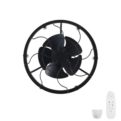 Modern Farmhouse Ceiling Fan, Adjustable Hanging