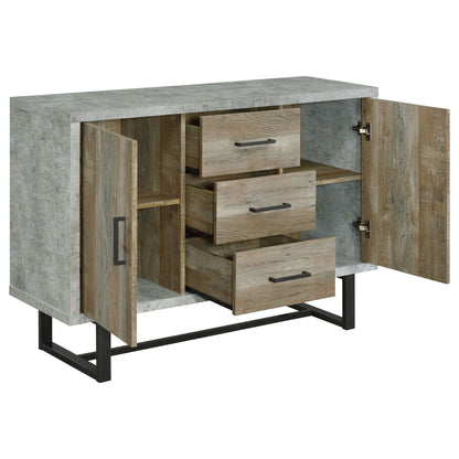 Sedona - 3 Drawer Cabinet - Oak