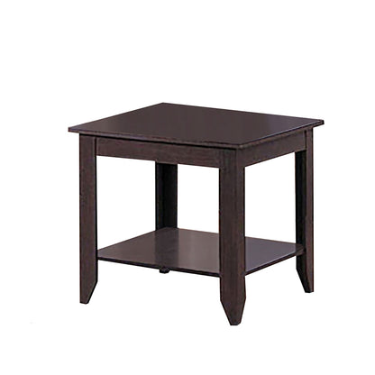 Ornette - 3 Piece Occasional Set With Square Design - Cappuccino