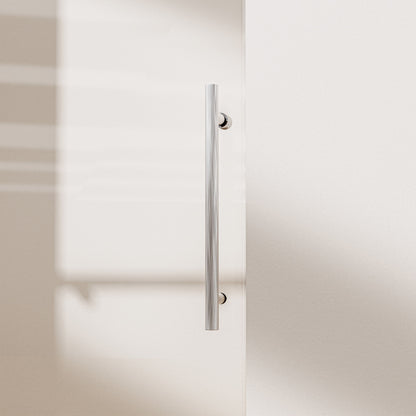 Frameless, Single Sliding Soft Close Shower Doors, 5/16" Sgcc Tempered Glass