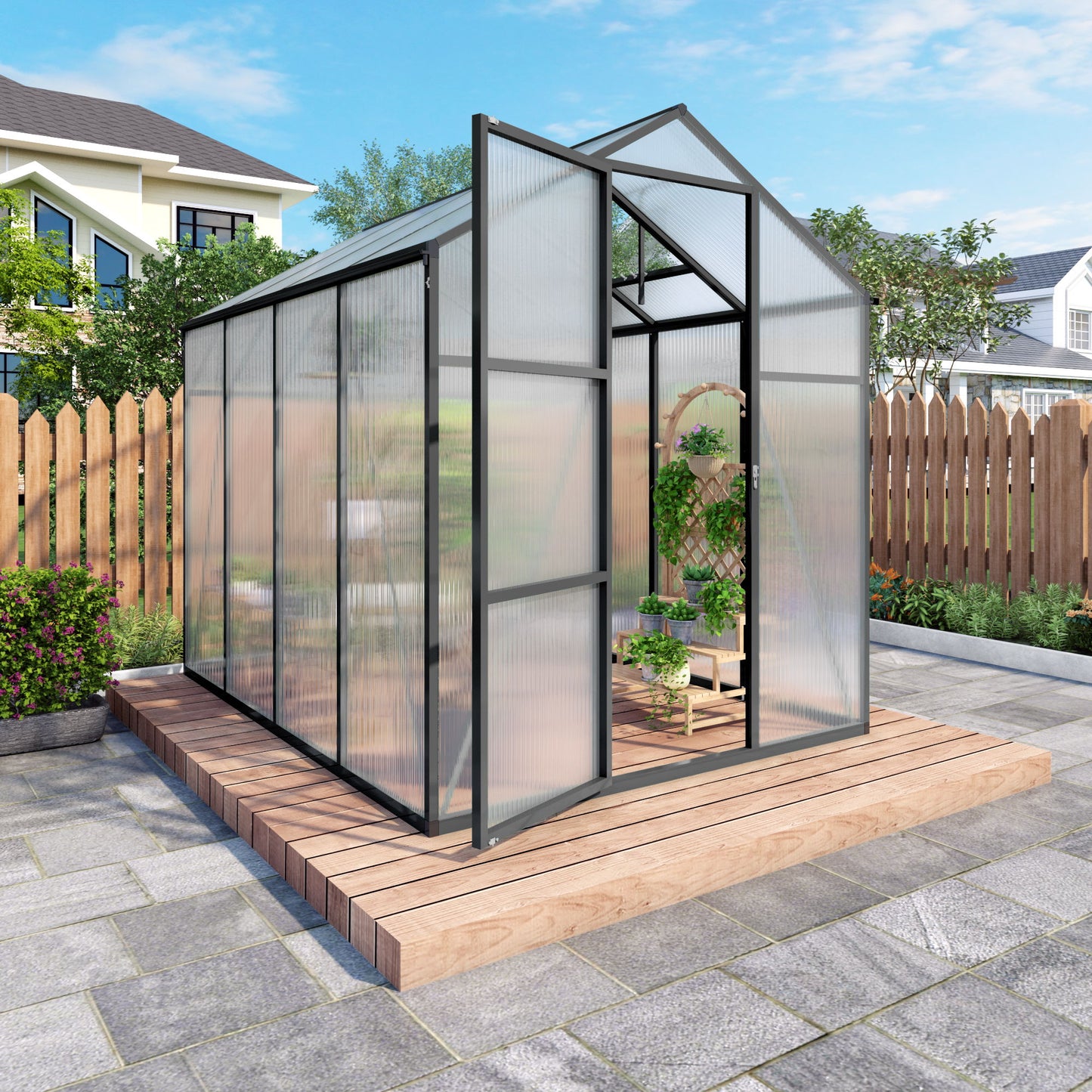 Gain Height Windproof house With Raised Base