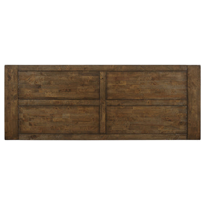 Amarillo - Rectangular Counter Height Dining Table - Rustic Brown