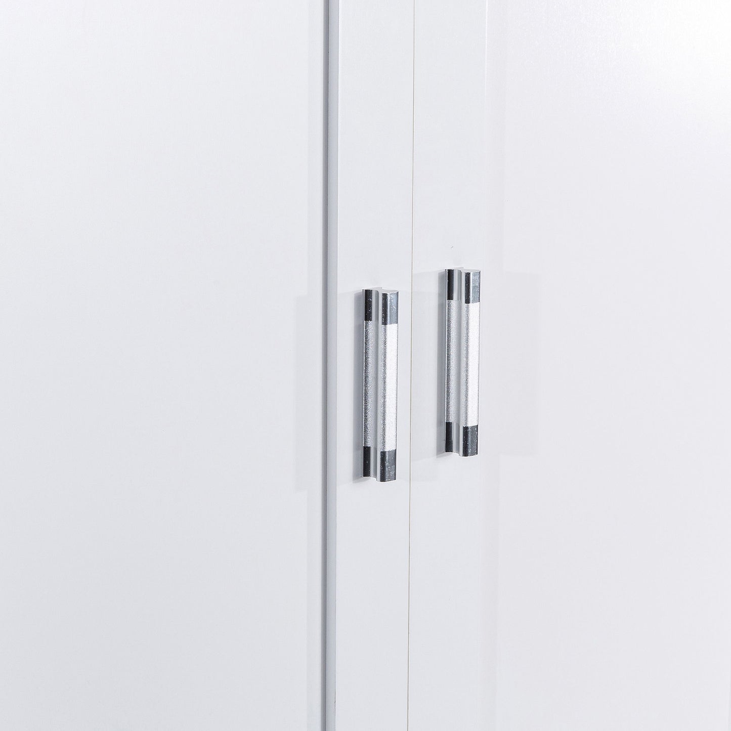 Tall Bathroom Storage Cabinet With 2 Doors And Drawers, Adjustable Shelf