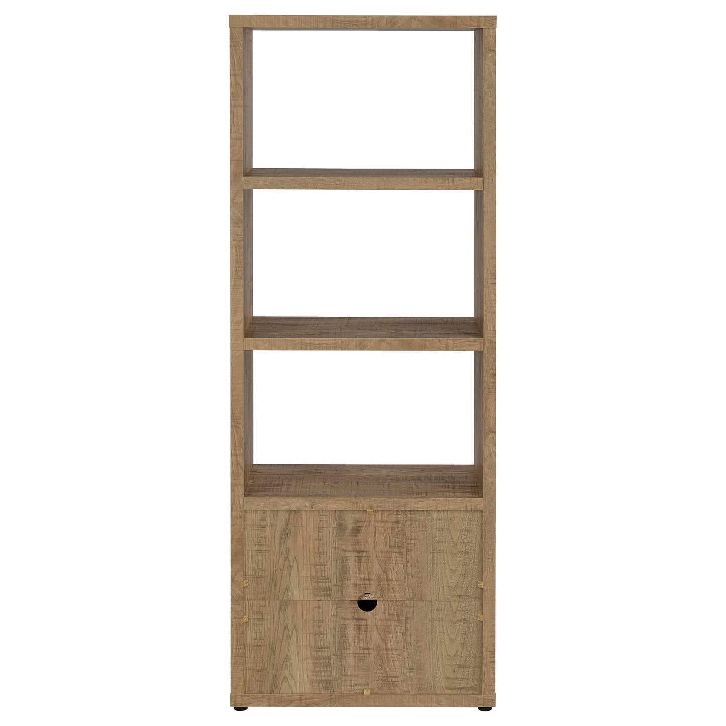 Noriega - 3 Piece TV Entertainment Center, Open & Concealed Storage - Wood