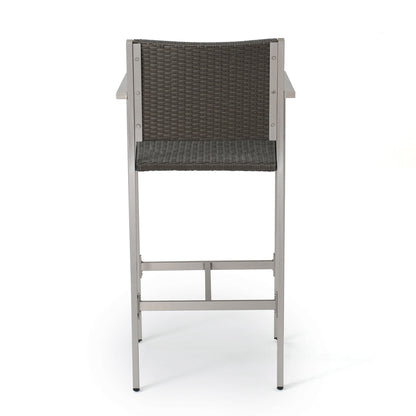 Outdoor Rust Proof Aluminum Barstools (Set of 2)