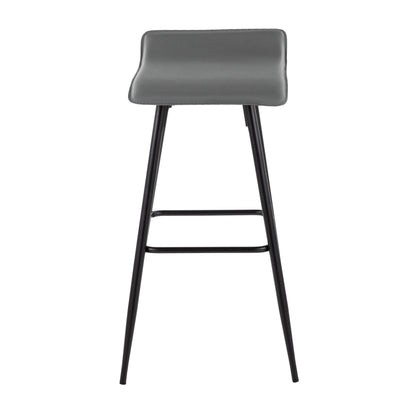 Ale - Contemporary Fixed-Height Bar Stool (Set of 2)