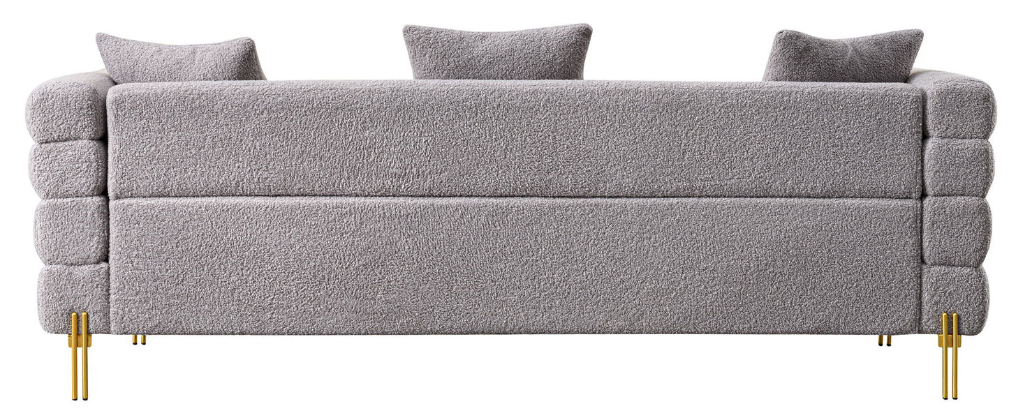 Modern Luxurious And Comfortable Upholstered Sofa