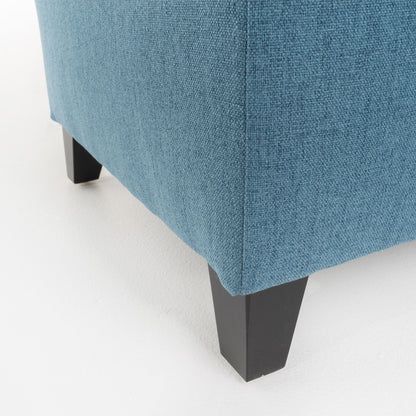 Juliana - Storage Ottoman With Birch Legs