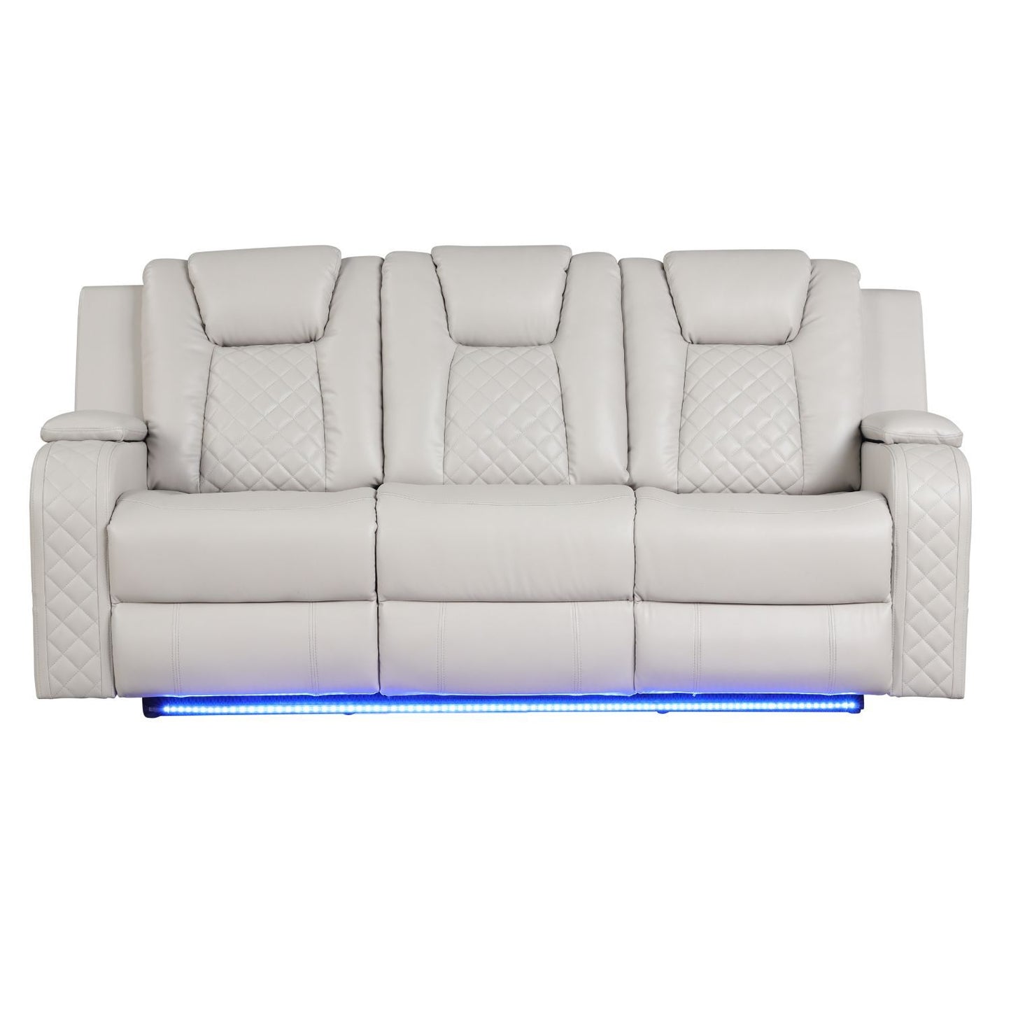 Benz - Power Recliner Set With LED Lighting And USB Charging
