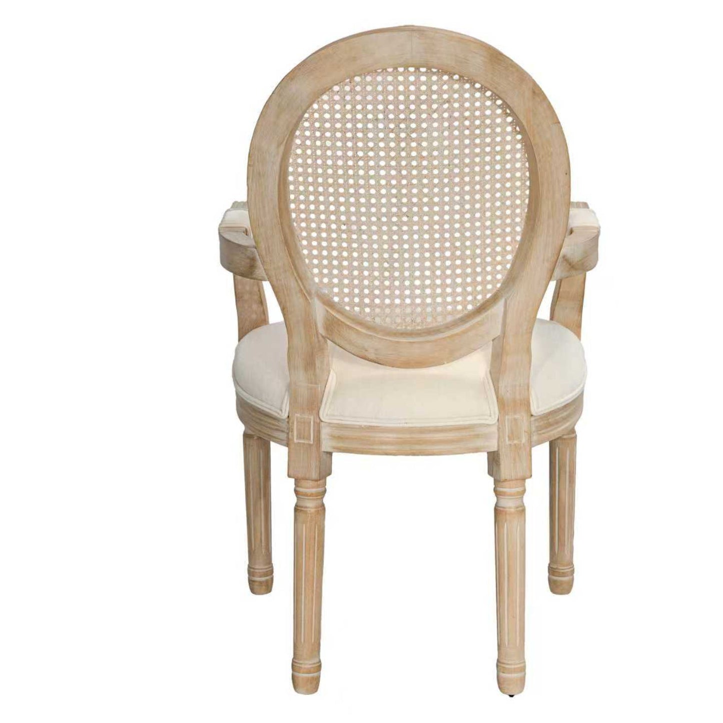 Upholstered Dining Armchair (Set of 2) - Beige