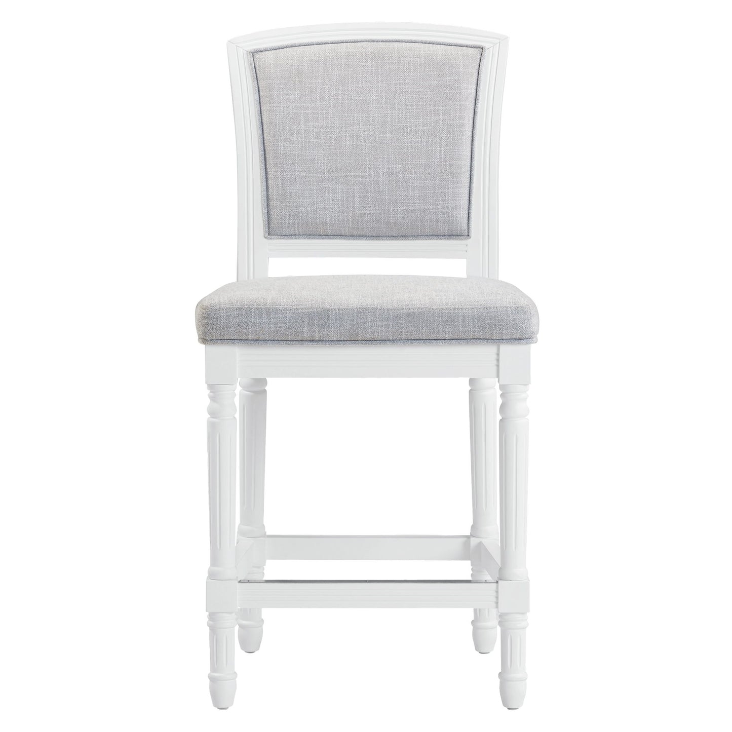 Stool With Upholstered Seat And Back