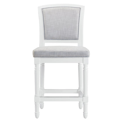 Stool With Upholstered Seat And Back