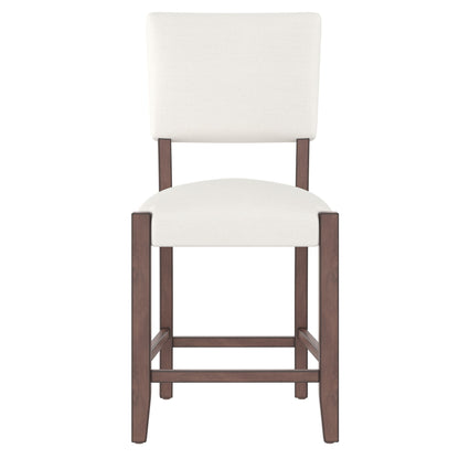 5 Piece Counter Height Dining Set, Bar Table With 4 Upholstered Chairs