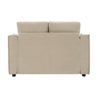 Modern Chaise Sofa With Hidden Storage For Living Room