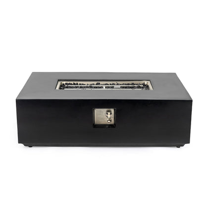 Propane / Natural Gas Fire Pit Table, 50,000 BTU - Charcoal
