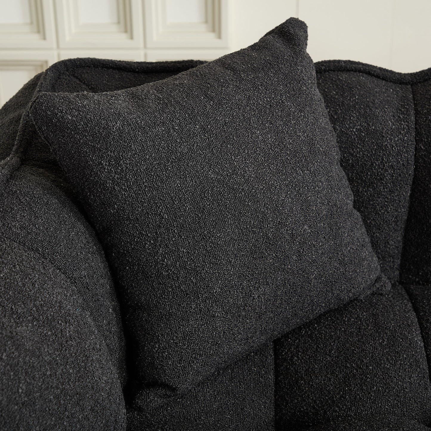 Cozy Beanbag Chair With High Resilience Foam Core For 2