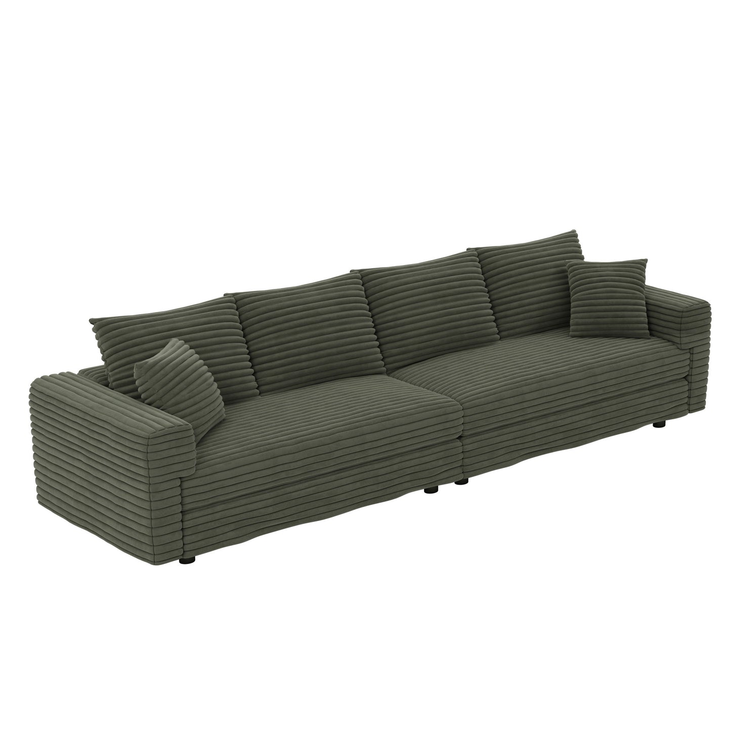 Modern Comfy Upholstered Sofa Cloud Couch & Deep Seat Couches