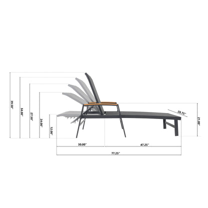 Oxton - Chaise Lounge