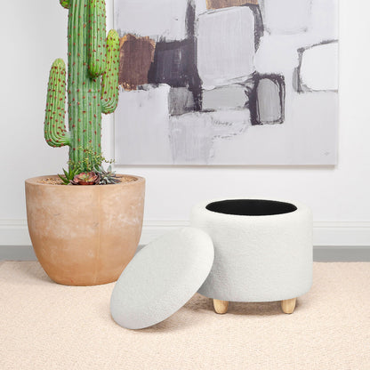 Corvair - Round Storage Ottoman