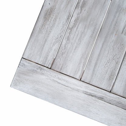 Outdoor Sandblast Finish Acacia Wood Dining Table