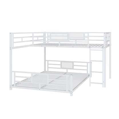 L-Shaped Bunk Bed