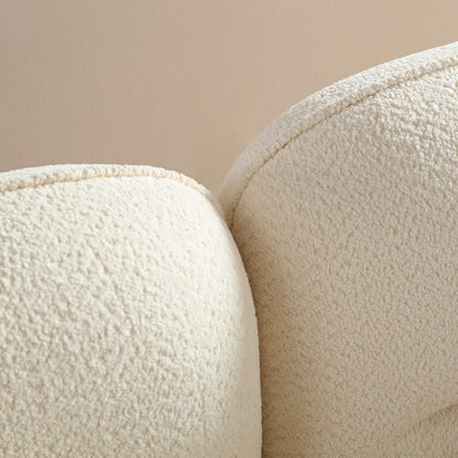 Sectional Sofa With Durable Fabric, Solid Wood Frame, And High Density Sponge Fill