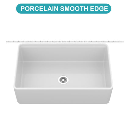 Single Bowl Kitchen Sink Workstation - White