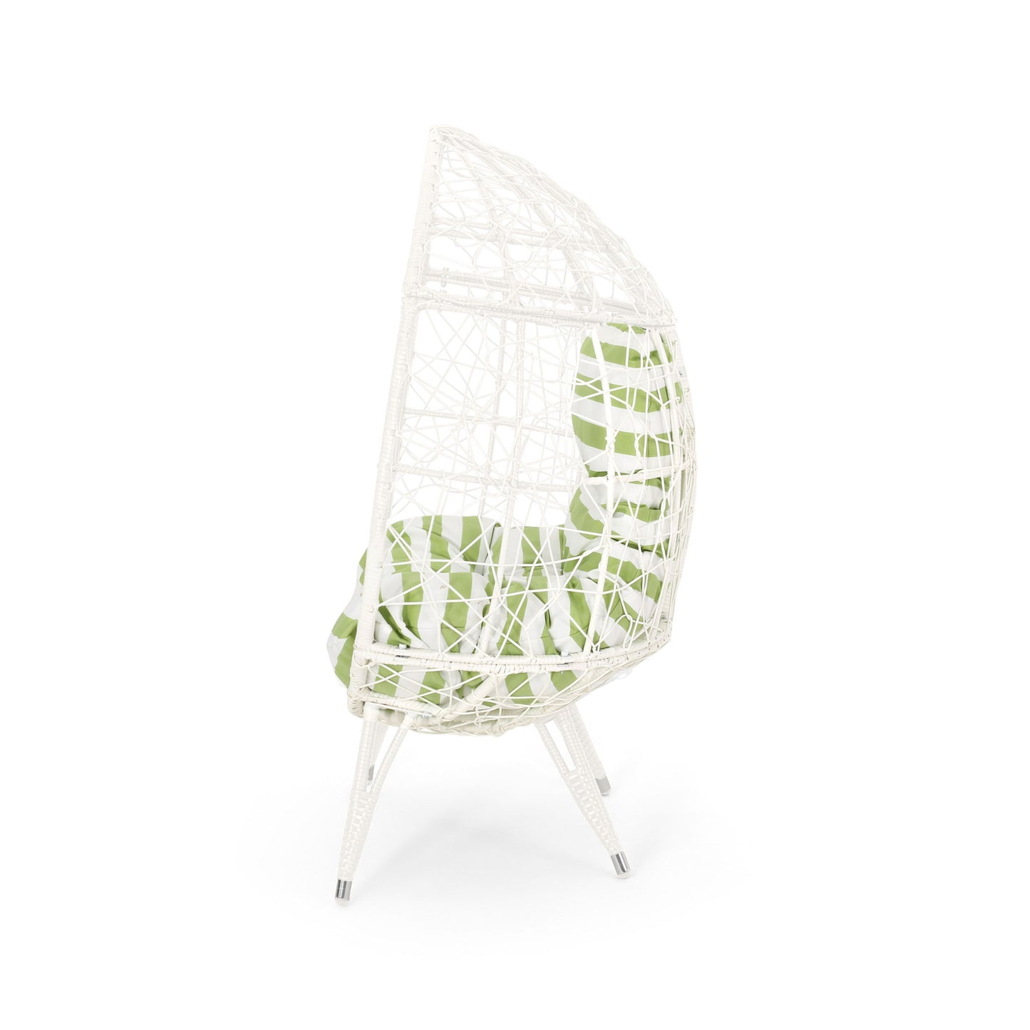 Cosmos - Round Hammered Iron Teardrop Chair