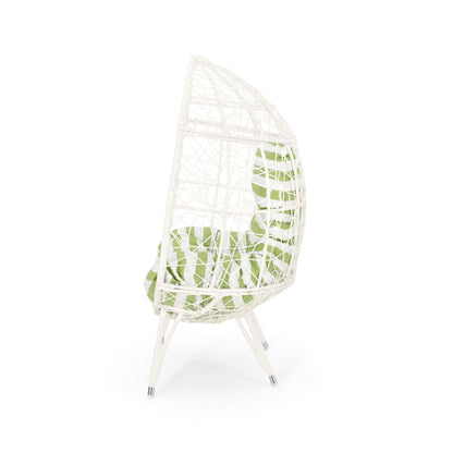 Cosmos - Round Hammered Iron Teardrop Chair
