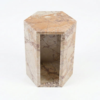Modern Minimalist Hexagon Side Table