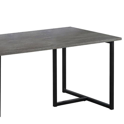 3 Piece Occasional Set With Smooth Top - Gray