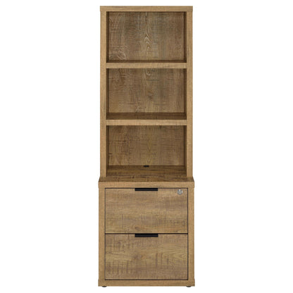 Geary - 3 Shelf Bookcase With USB Charging And Lockable Top Drawer