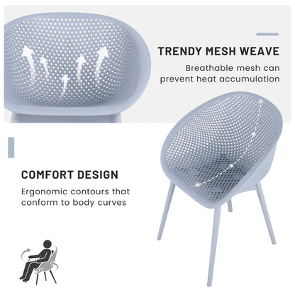 2 Pack Lounge Chair Set & Folding Square Table
