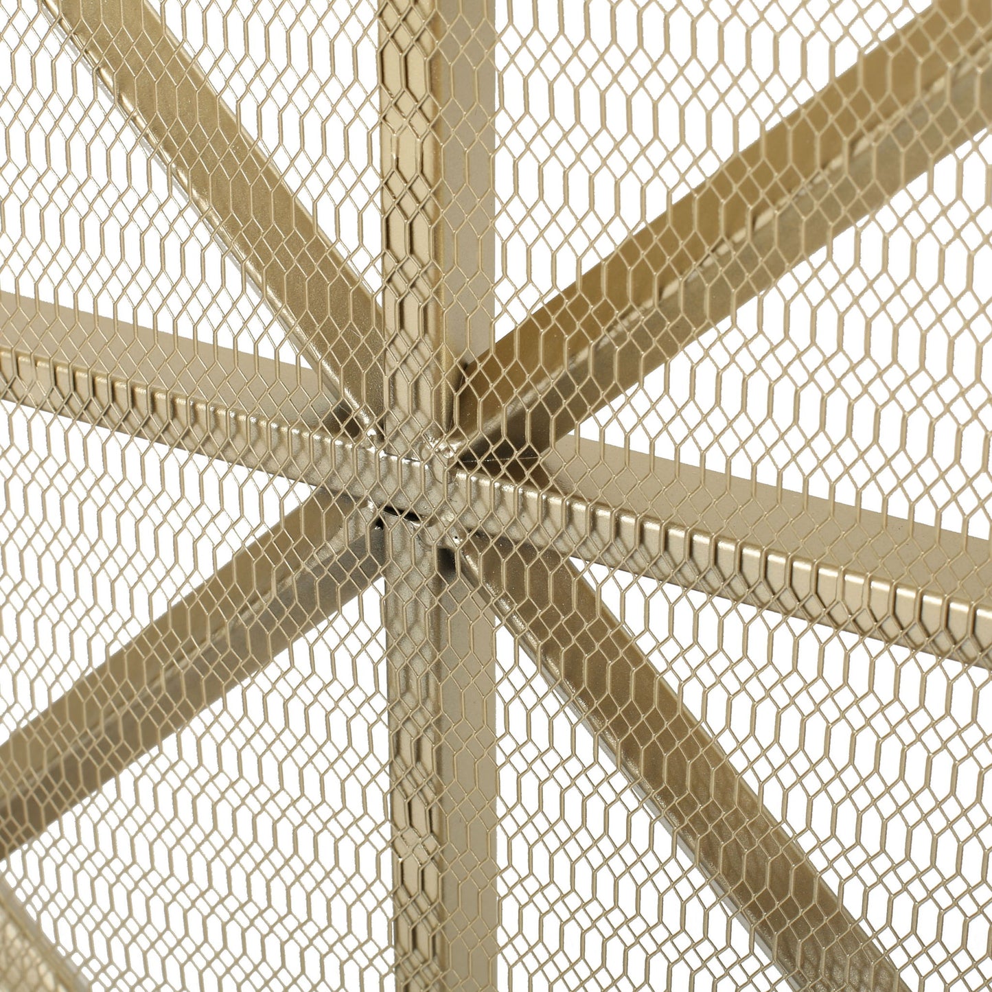 Margaret - 3 Panel Fireplace Screen Iron