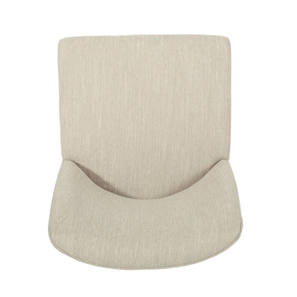 Modern Dining Chair With Durable Fabric Upholstery And Sturdy Wooden Frame (Set of 2)