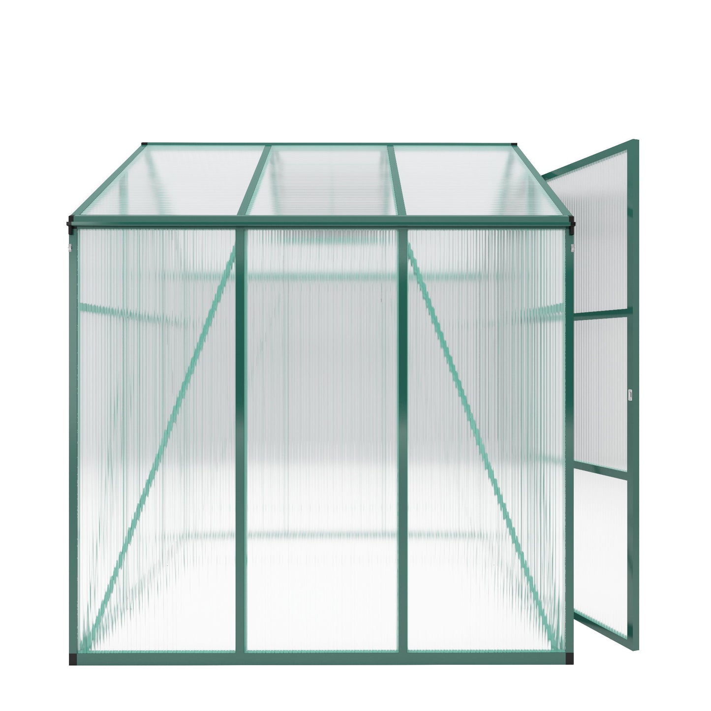 Polycarbonate Walk-In house, Raised Base For Outdoor In All Season