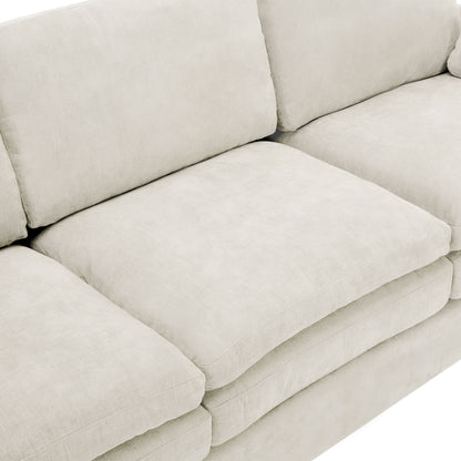 Cozy Upholstered Sofa Set For Living Room