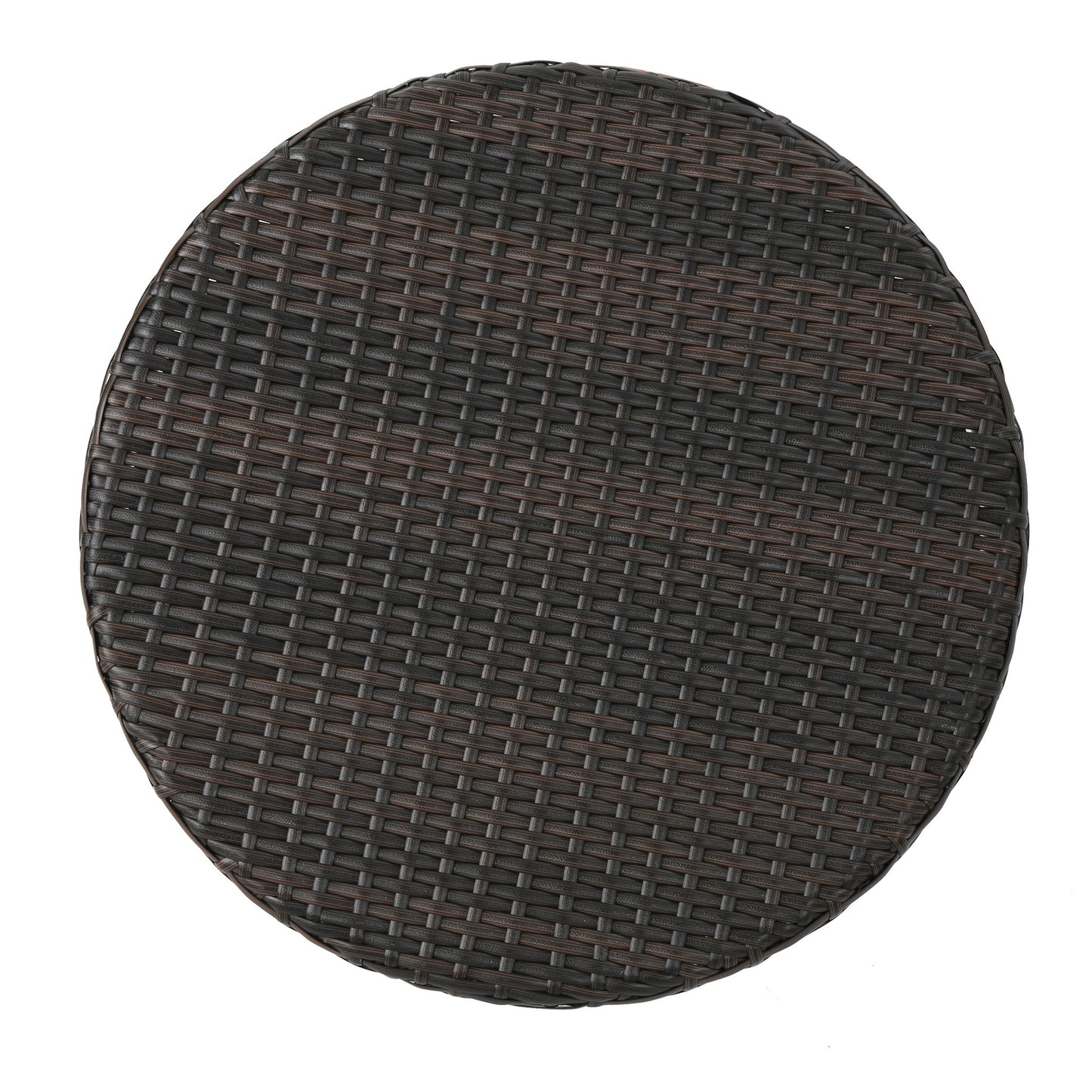 Kenneth - 3 Pieces Chat Set Outdoor Furniture - Brown Multi