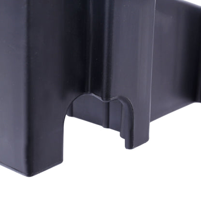 Heavy Duty Plastic 4" High Portable Automotive Curb Ramp For Cars & Wheelchairs Interlocking Design - Black