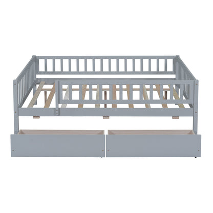 Multifunctional Wooden Daybed Bed