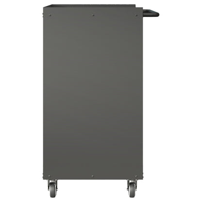 Heavy Duty Metal Storage Cabinet With Wheels 3 Drawer Tool Cabinet For Garage, Office, And Home Organizer Solutions