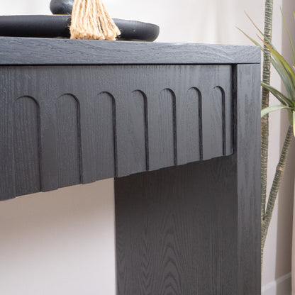 Modern Console Table With 4 Drawers, Entryway Table