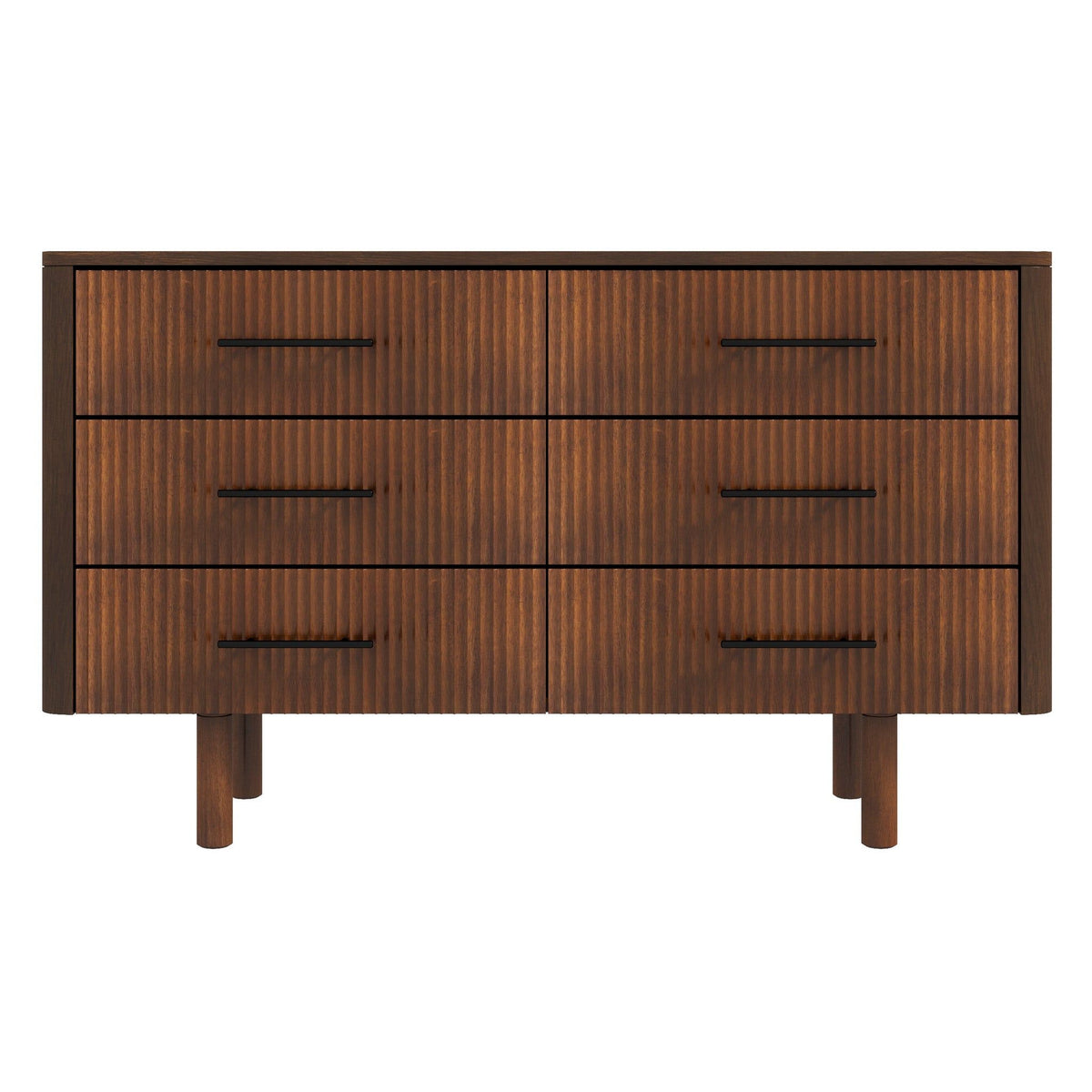 Logan - Dresser With 6 Drawers - Brown