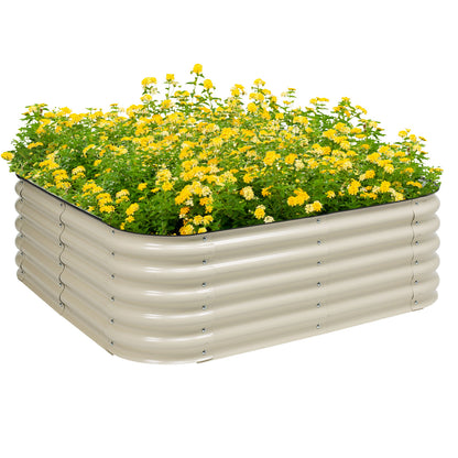 9-in-1 Modular Metal Raised Garden Bed