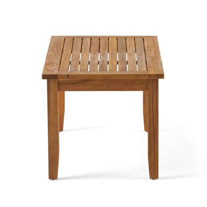 Outdoor Chat Set With Coffee Table And Loveseat