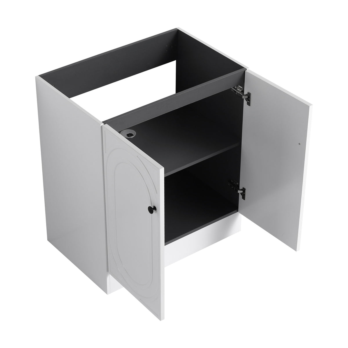 Modern Freestanding Bathroom Vanity With Soft Close Cabinet Doors