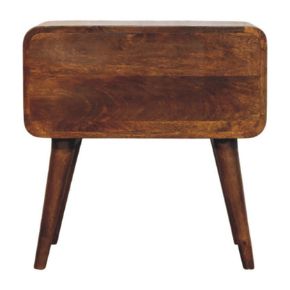 Avora - 3 Drawer Nightstand - Brown
