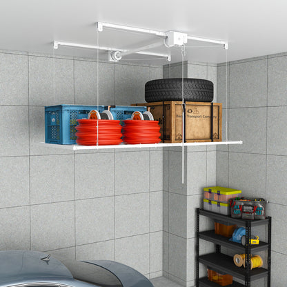 Overhead Garage Storage Rack For Ceilings